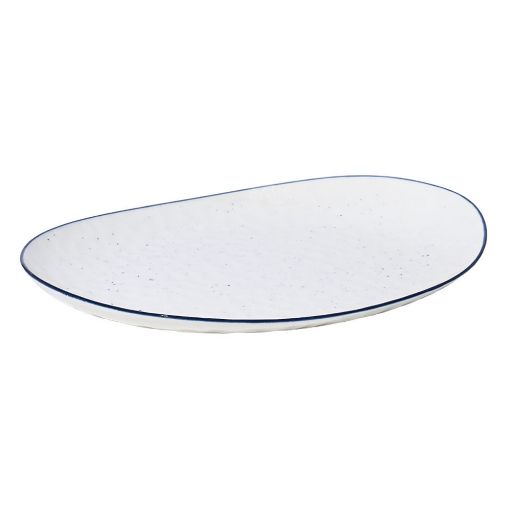 Εικόνα της Πιάτο Ρηχό Estia Pebbles Πορσελάνινο 28cm White 07-37130