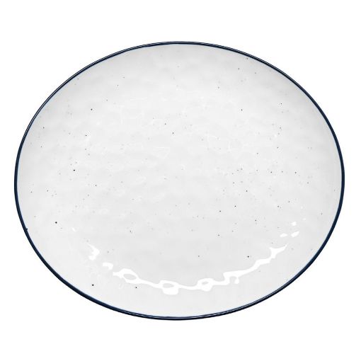Εικόνα της Πιάτο Ρηχό Estia Pebbles Πορσελάνινο 28cm White 07-37130