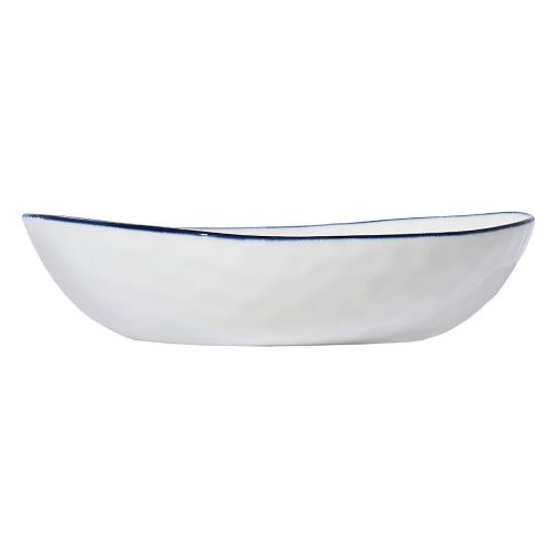 Εικόνα της Πιάτο Βαθύ Estia Pebbles Πορσελάνινο 20cm White 07-37147