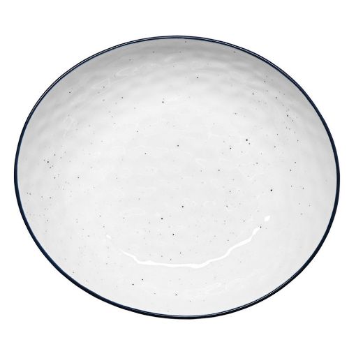 Εικόνα της Πιάτο Βαθύ Estia Pebbles Πορσελάνινο 20cm White 07-37147