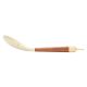 Εικόνα της Κουτάλα Τρυπητή Estia Allure Σιλικόνης 34cm Ivory 01-37178
