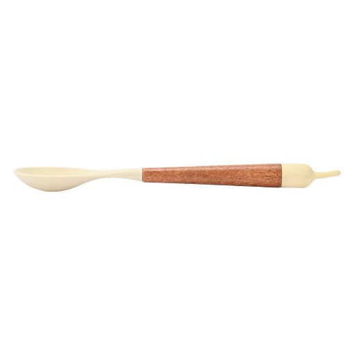 Εικόνα της Κουτάλα Ραγού Estia Allure Σιλικόνης 34cm Ivory 01-37192
