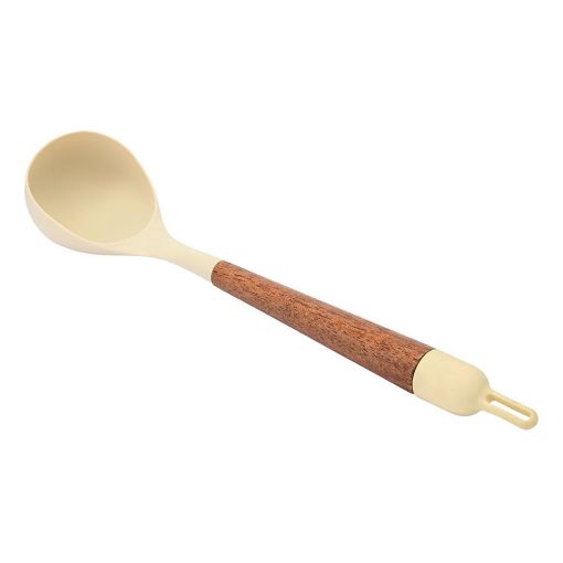 Εικόνα της Κουτάλα Σούπας Estia Allure Σιλικόνης 34cm Ivory 01-37161