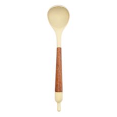Εικόνα της Κουτάλα Σούπας Estia Allure Σιλικόνης 34cm Ivory 01-37161
