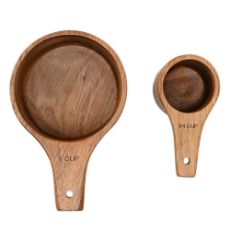 Εικόνα της Μεζούρα Estia Allure Ξύλινη 13.7cm 2τμχ 01-34634