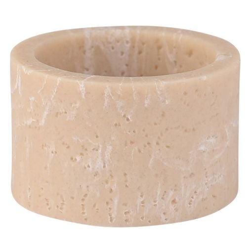 Εικόνα της Σετ Κρίκοι Πετσέτας Estia Travertine 5.2x3.2cm 4τμχ Μπεζ 07-36850