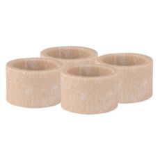 Εικόνα της Σετ Κρίκοι Πετσέτας Estia Travertine 5.2x3.2cm 4τμχ Μπεζ 07-36850