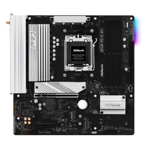 Εικόνα της ASRock B850M Pro RS WiFi Micro ATX AMD AM5 Socket 90-MXBR70-A0UAYZ