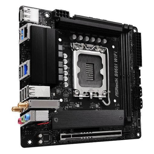 Εικόνα της ASRock B860I WiFi Mini ITX Intel LGA1851 Socket 90-MXBQQ0-A0UAYZ