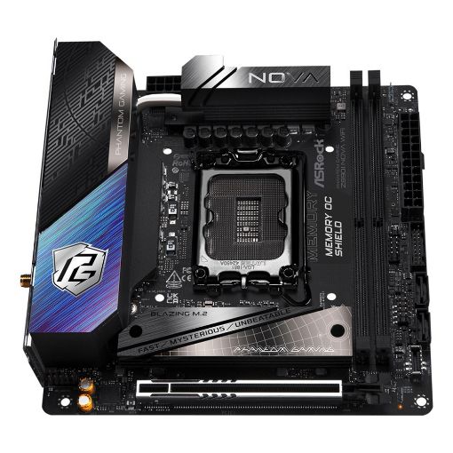 Εικόνα της ASRock Phantom Gaming Z890I Nova WiFi Mini ITX Intel LGA1851 Socket 90-MXBPN0-A0UAYZ