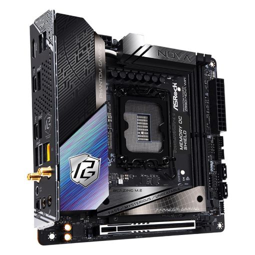 Εικόνα της ASRock Phantom Gaming Z890I Nova WiFi Mini ITX Intel LGA1851 Socket 90-MXBPN0-A0UAYZ