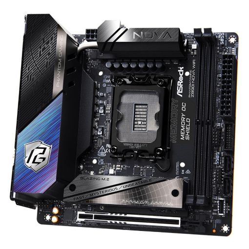 Εικόνα της ASRock Phantom Gaming Z890I Nova WiFi Mini ITX Intel LGA1851 Socket 90-MXBPN0-A0UAYZ