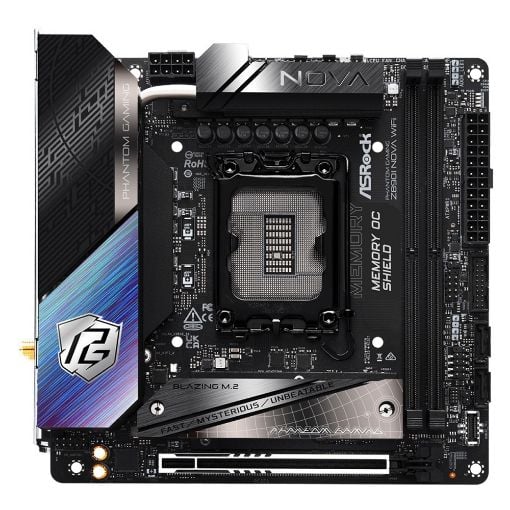 Εικόνα της ASRock Phantom Gaming Z890I Nova WiFi Mini ITX Intel LGA1851 Socket 90-MXBPN0-A0UAYZ