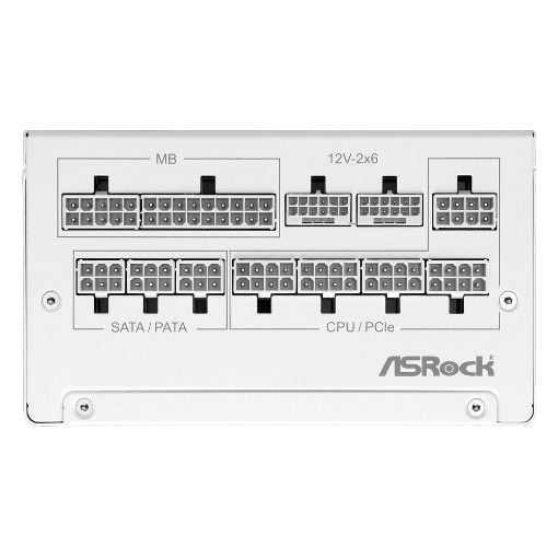 Εικόνα της Τροφοδοτικό ASRock Steel Legend SL-1200GW Full Modular 80 Plus Gold 1200W White 90-UXS120-GFEABA