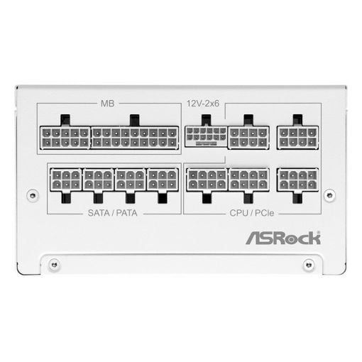 Εικόνα της Τροφοδοτικό ASRock Steel Legend SL-850GW Full Modular 80 Plus Gold 850W White 90-UXS085-GFEABA