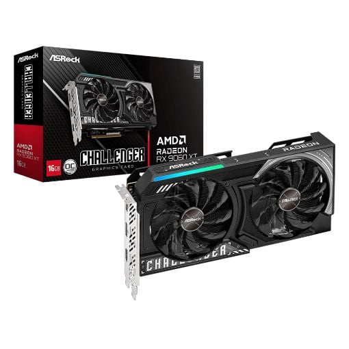 Εικόνα της ASRock Radeon RX 9060 XT Challenger 16GB GDDR6 OC 90-GA5QZZ-00UANF