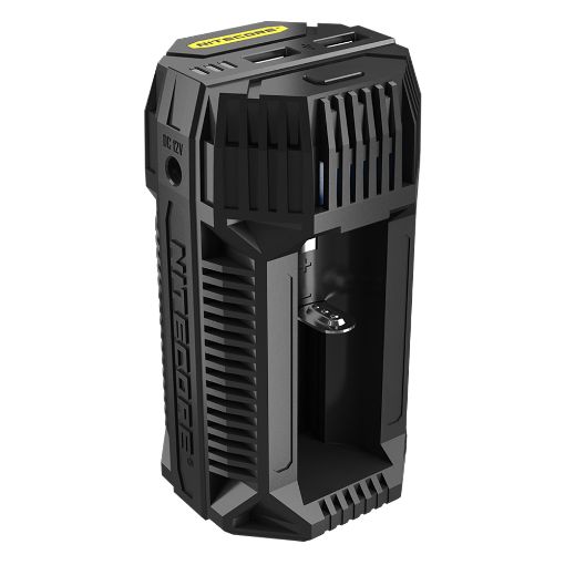 Εικόνα της Φορτιστής Μπαταριών Nitecore V2 2x USB-A με Καλώδιο Αναπτήρα Αυτοκινήτου