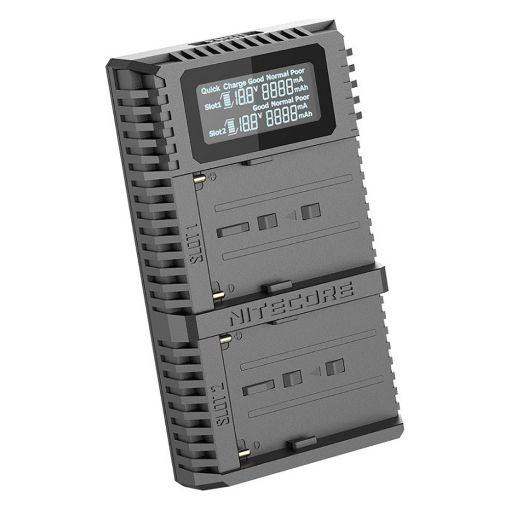 Εικόνα της Φορτιστής Μπαταριών Nitecore USN3 Pro για Sony 1200mAh