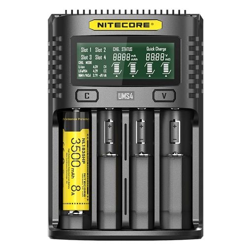 Εικόνα της Φορτιστής Μπαταριών Nitecore UMS4 Ni-MH/Ni-CD/ AA/AAA
