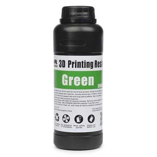 Εικόνα της Wanhao UV Resin Green 500ml
