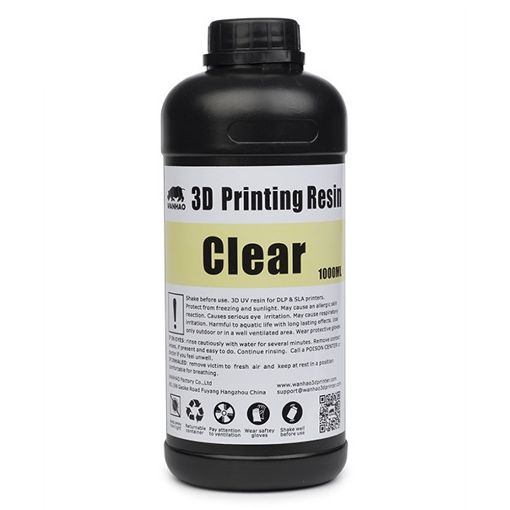 Εικόνα της Wanhao UV Resin Transparent 1kg