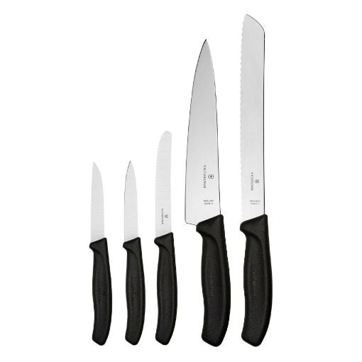 Εικόνα της Σετ Μαχαίρια Victorinox Swiss Classic 5τμχ Gift Box Mαύρο 6.7133.5G