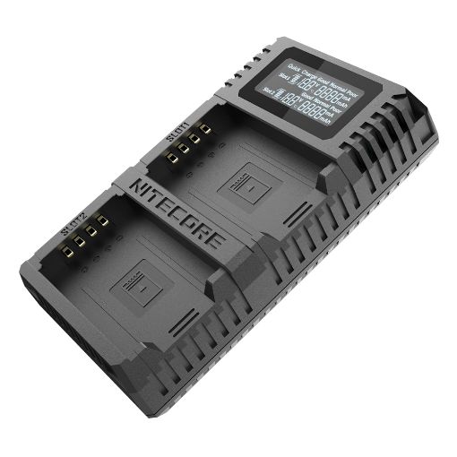 Εικόνα της Φορτιστής Μπαταριών Nitecore FX2 για Fujifilm NP-T125