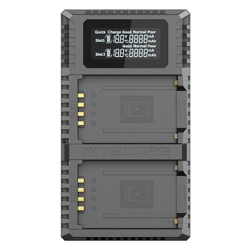 Εικόνα της Φορτιστής Μπαταριών Nitecore FX2 για Fujifilm NP-T125