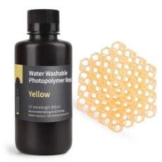 Εικόνα της Elegoo Water Washable Resin Yellow 1kg