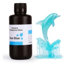 Εικόνα της Elegoo Standard Resin Transparent Blue 1kg