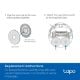 Εικόνα της Tp-Link Tapo Robot Vacuum Washable Mop Cloth 6τμχ
