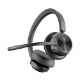 Εικόνα της Headset Poly 4320-M Bluetooth Microsoft Teams Certified USB-A + USB-C/A Adapter + BT700 Dongle Black 7Y211AA