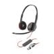 Εικόνα της Headset Poly Blackwire 3220 Stereo USB-C με USB-C/A Adapter Black 93S87AA