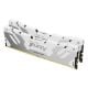 Εικόνα της Ram Kingston Fury Renegade 64GB (2x32GB) DDR5-6400MHz CL32 Silver/White KF564C32RWK2-64