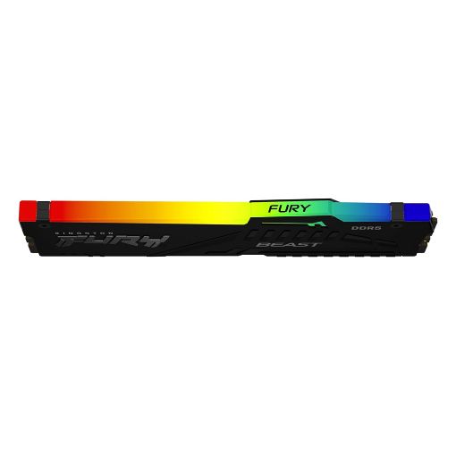 Εικόνα της Ram Kingston Fury Beast 8GB DDR5-5600MHz CL40 RGB Black KF556C40BBA-8