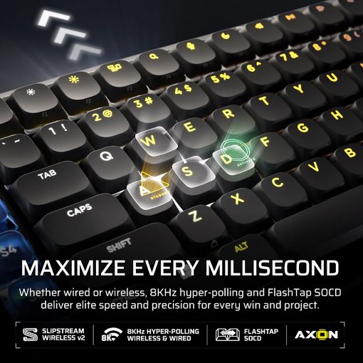 Εικόνα της Πληκτρολόγιο Corsair Vanguard Air 99 RGB OPX Low Profile Switches Black (US) CH-91HA01B-NA
