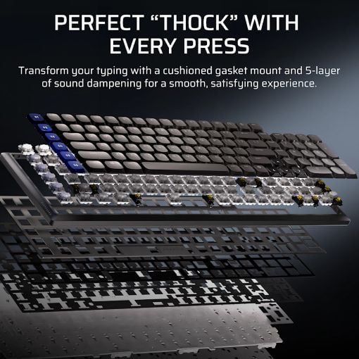 Εικόνα της Πληκτρολόγιο Corsair Vanguard Air 99 RGB OPX Low Profile Switches Black (US) CH-91HA01B-NA