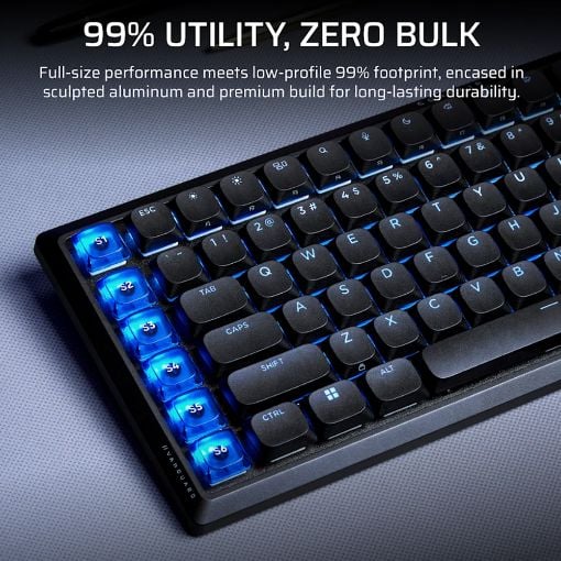 Εικόνα της Πληκτρολόγιο Corsair Vanguard Air 99 RGB OPX Low Profile Switches Black (US) CH-91HA01B-NA