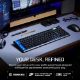 Εικόνα της Πληκτρολόγιο Corsair Vanguard Air 99 RGB OPX Low Profile Switches Black (US) CH-91HA01B-NA