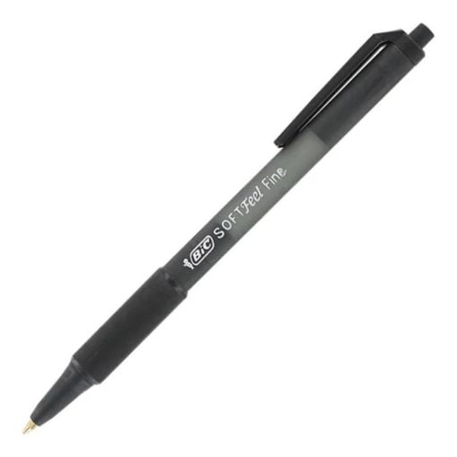 Εικόνα της Στυλό Bic Ballpoint Soft Feel Clic M Black 837397
