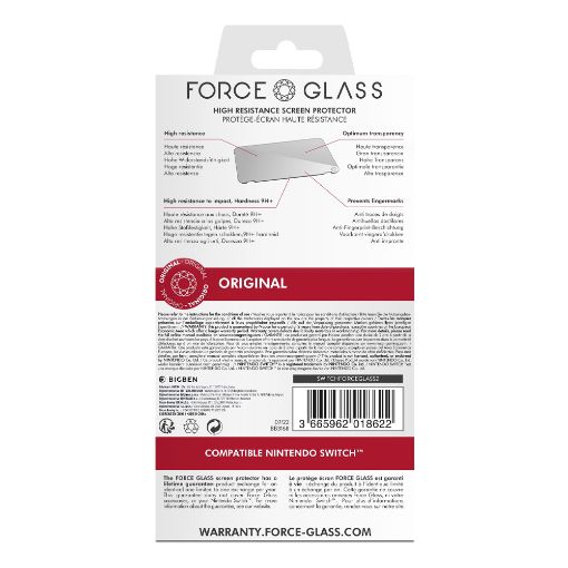 Εικόνα της Nacon Force Glass Screen Protector Kit for Nintendo Switch Oled
