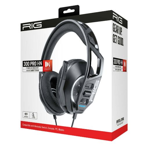 Εικόνα της Headset Nacon Rig 300 Pro for Nintendo Switch Black RIG300PROHN