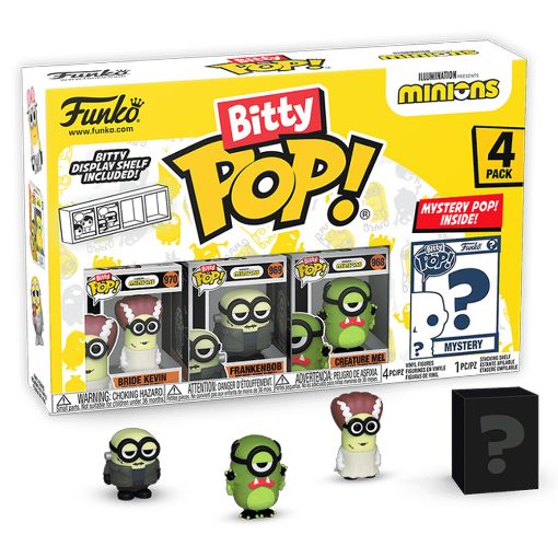 Εικόνα της Funko Bitty Pop! Minions 4-Pack Series 2
