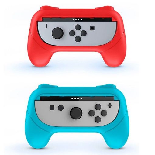 Εικόνα της Nintendo Switch 2 Joy-Con Grips Nacon Red/Blue