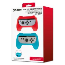Εικόνα της Nintendo Switch 2 Joy-Con Grips Nacon Red/Blue