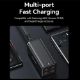 Εικόνα της Φορτιστής Vention GaN 2x USB-C & 2x USB-A 100W/18W Black FBSBG-EU