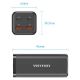 Εικόνα της Φορτιστής Vention GaN 2x USB-C & 2x USB-A 100W/18W Black FBSBG-EU