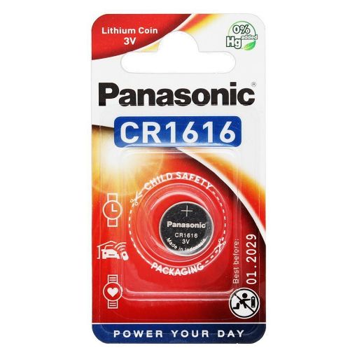 Εικόνα της Μπαταρία Λιθίου Panasonic CR1616 3V 1τμχ 18170