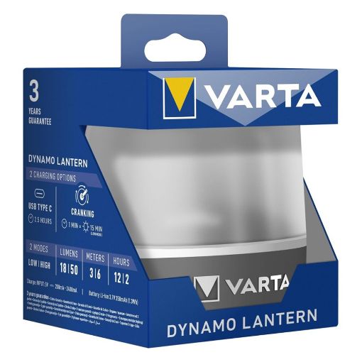 Εικόνα της Φακός Varta Dynamo Lantern L10RH 50lm 21345