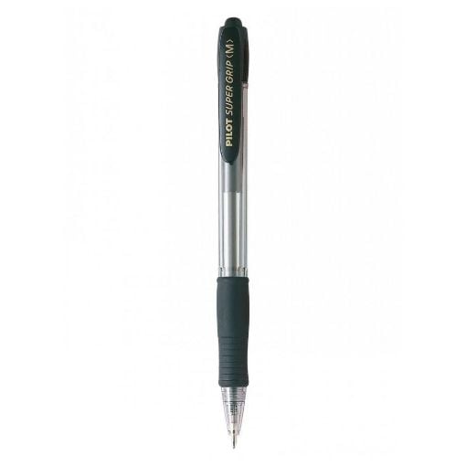 Εικόνα της Στυλό Pilot Super Grip Medium 1.0mm Black MPGP-10R-MB